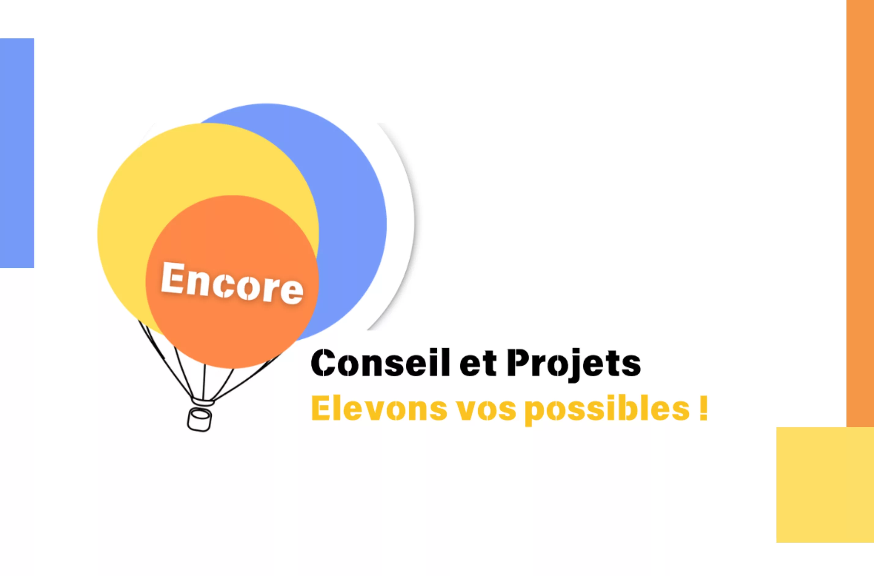 Carte de visite, Encore, Conseil et Projets