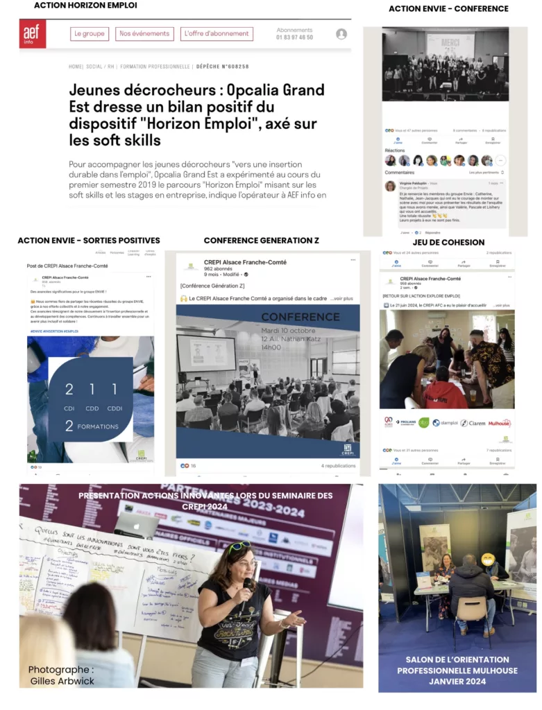 Dossier de presse de Virginie, Encore, Conseil et Projets