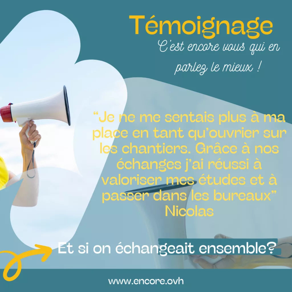 Témoignage satisfaction Encore, Conseil, et Projets : il s’est fait accompagner professionnellement